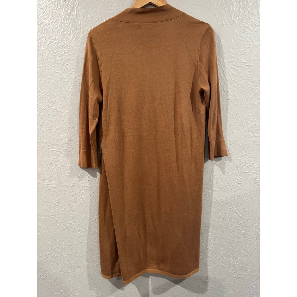 Magaschoni Open Front Long Cardigan Duster Small - Picture 5 of 5